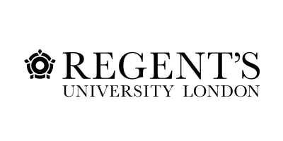 Regent's University London partner logo displayed on the Bee N Spired website.